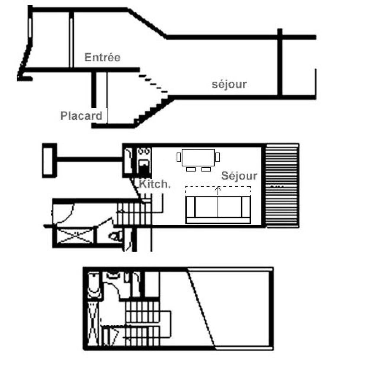 Residence Danchet - Studio Agreable - Depart Et Retour Ski Aux Pieds - Balcon Mae-1334 圣马丁德贝尔维尔 外观 照片